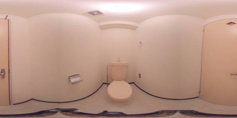パノラマ画像トイレ