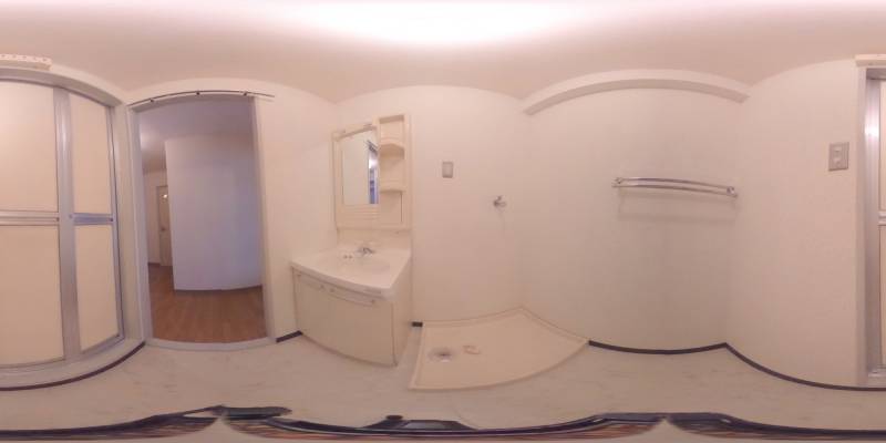 パノラマ画像洗面所