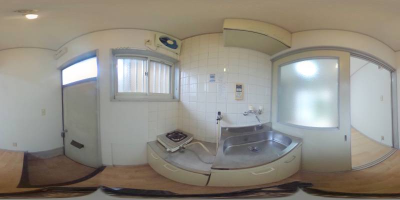 パノラマ画像キッチン