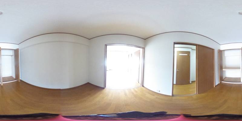 パノラマ画像洋室