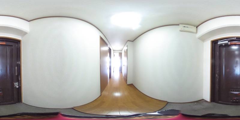 パノラマ画像玄関