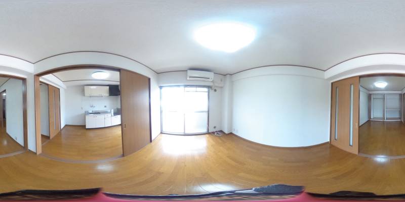 パノラマ画像洋室