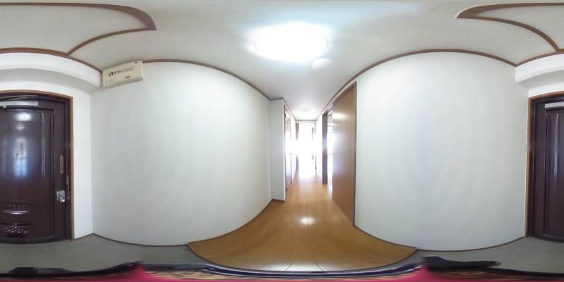 パノラマ画像玄関