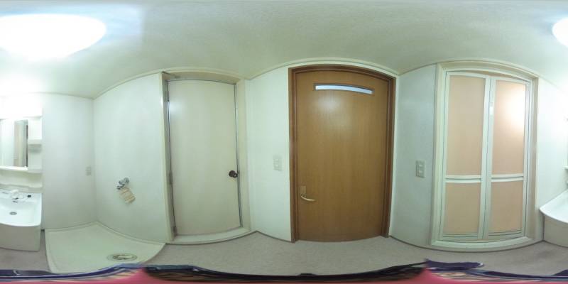 パノラマ画像洗面所