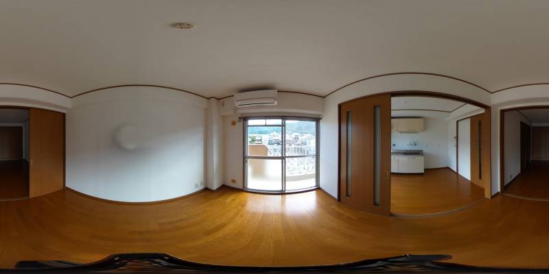 パノラマ画像洋室