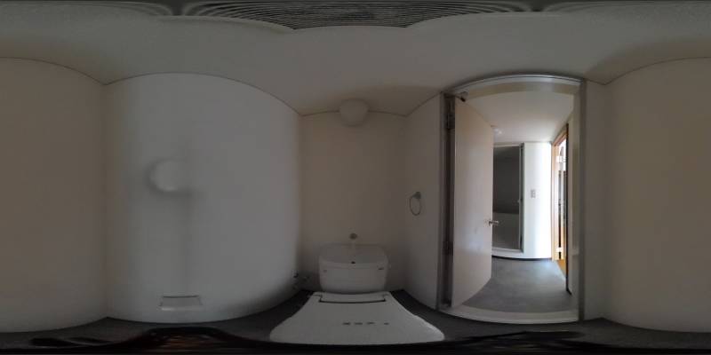 パノラマ画像トイレ