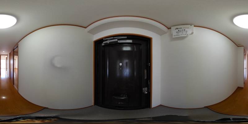 パノラマ画像玄関