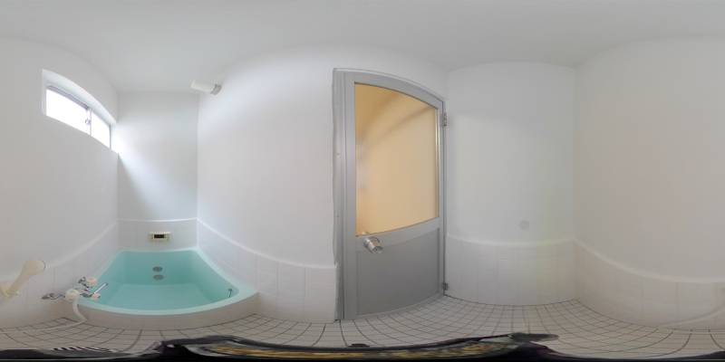 パノラマ画像バスルーム