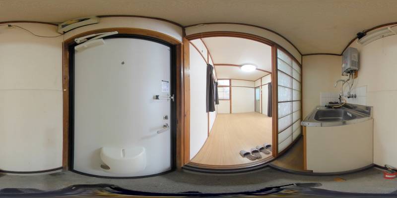 パノラマ画像玄関