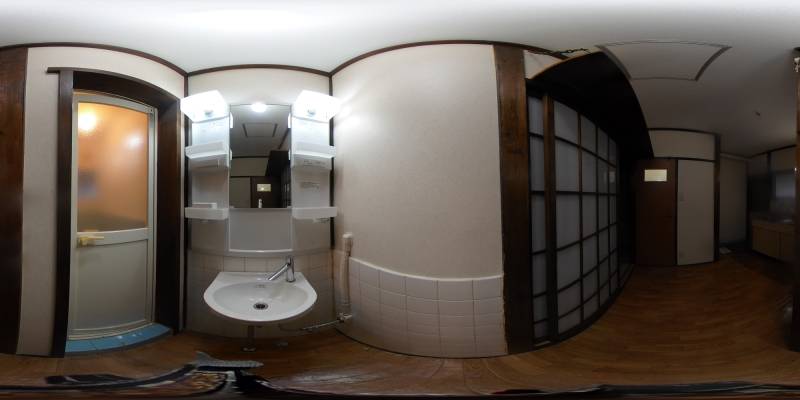 パノラマ画像洗面所