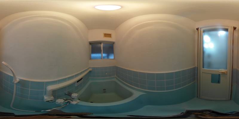 パノラマ画像バスルーム