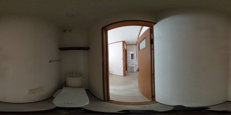 パノラマ画像トイレ