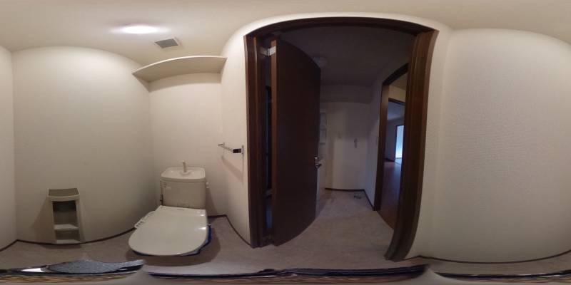 パノラマ画像トイレ