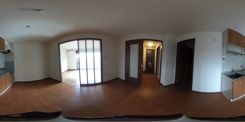 パノラマ画像キッチン