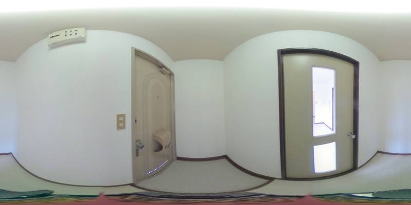 パノラマ画像玄関