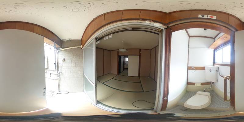 パノラマ画像トイレ
