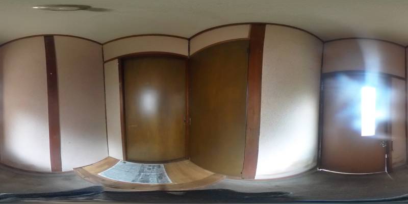 パノラマ画像玄関