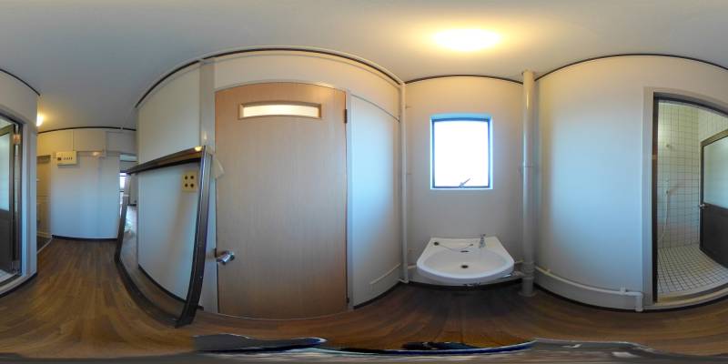 パノラマ画像洗面所