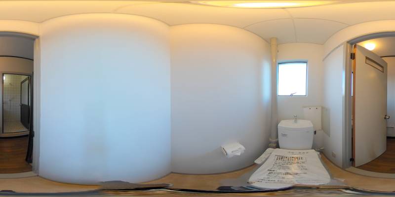 パノラマ画像トイレ