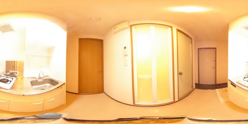 パノラマ画像キッチン