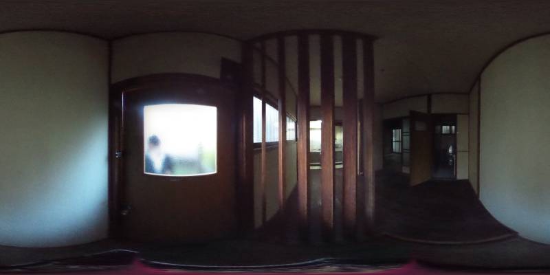 パノラマ画像玄関