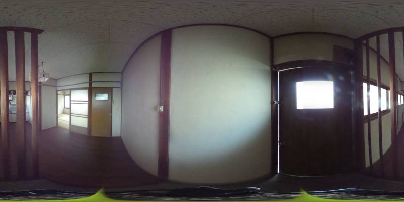 パノラマ画像玄関