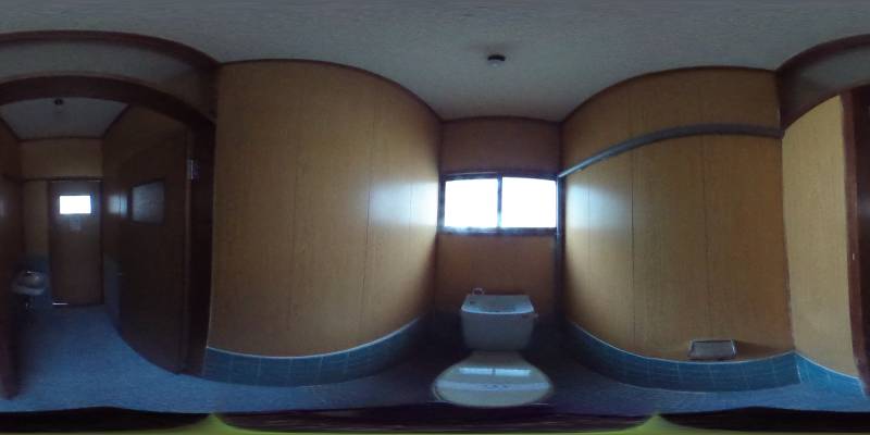 パノラマ画像トイレ