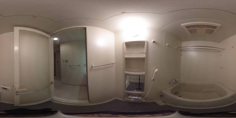 パノラマ画像バスルーム