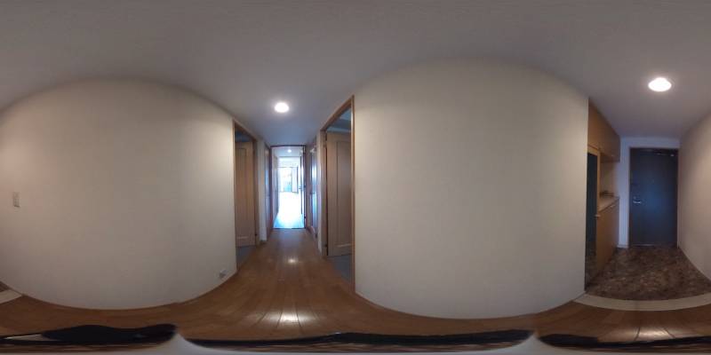 パノラマ画像玄関