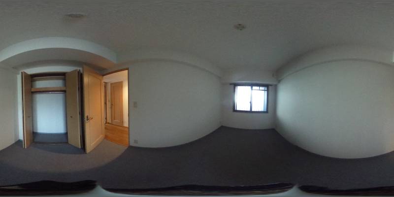 パノラマ画像洋室