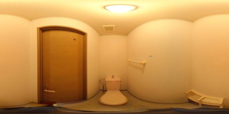 パノラマ画像トイレ