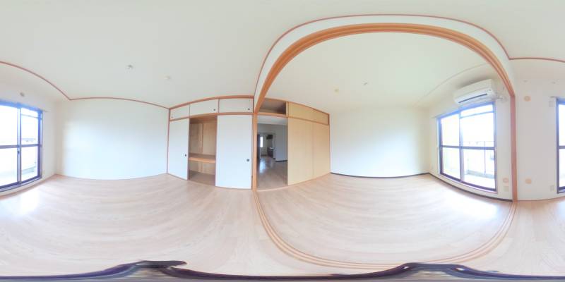 パノラマ画像洋室