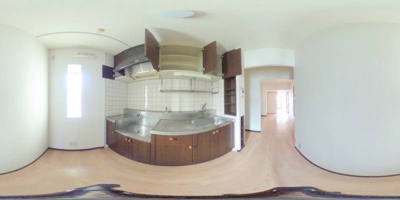 パノラマ画像キッチン