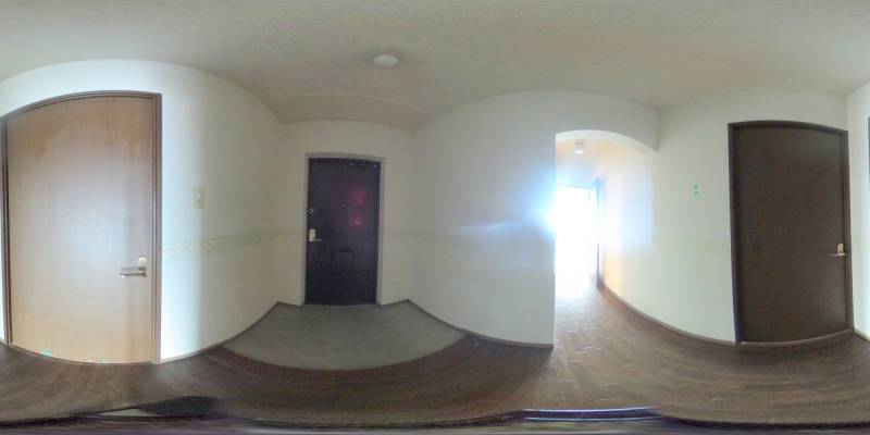 パノラマ画像玄関