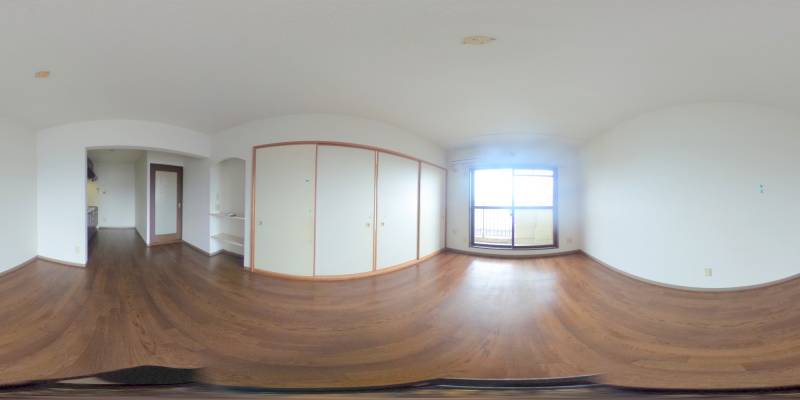 パノラマ画像リビング