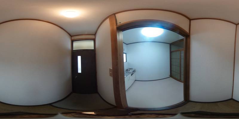 パノラマ画像玄関