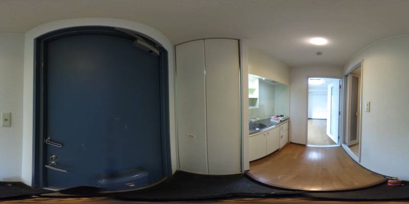 パノラマ画像玄関