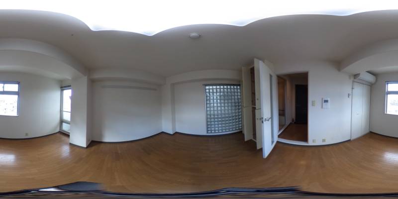 パノラマ画像洋室