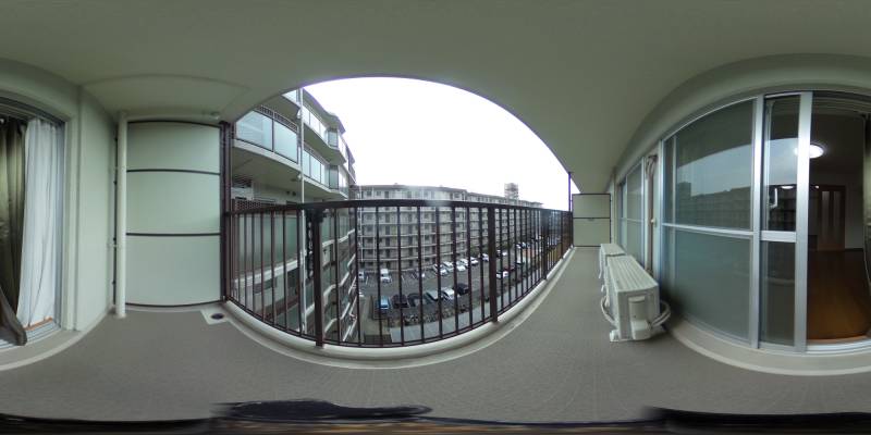 パノラマ画像洋室