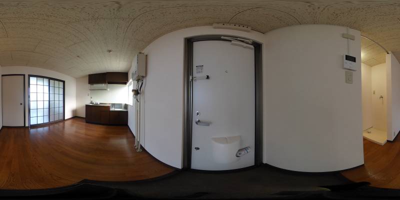 パノラマ画像玄関