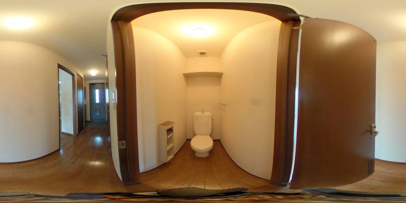 パノラマ画像トイレ