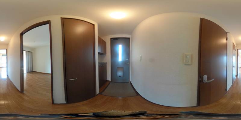 パノラマ画像玄関