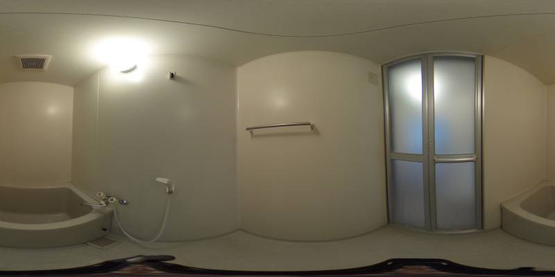 パノラマ画像バスルーム
