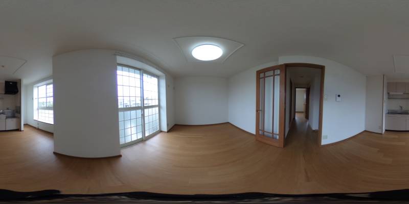 パノラマ画像リビング