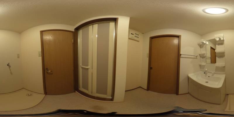 パノラマ画像洗面所
