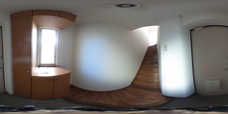 パノラマ画像玄関