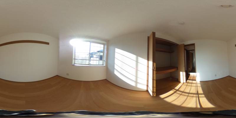 パノラマ画像洋室