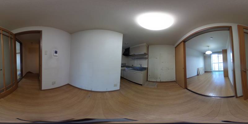 パノラマ画像リビング