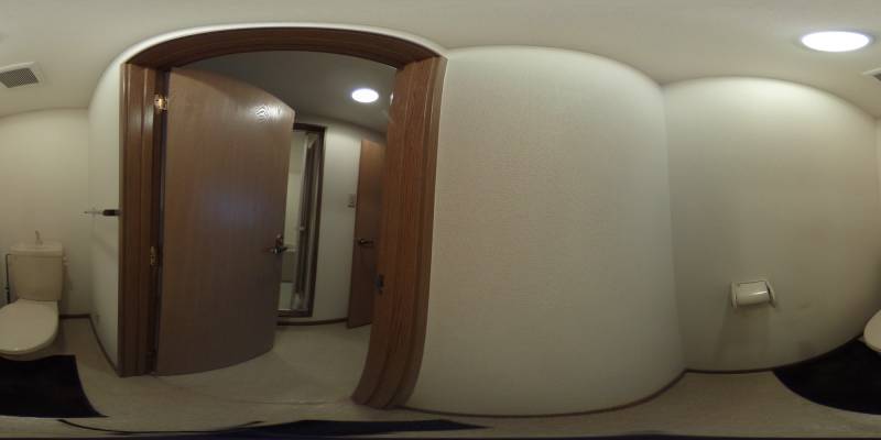 パノラマ画像トイレ