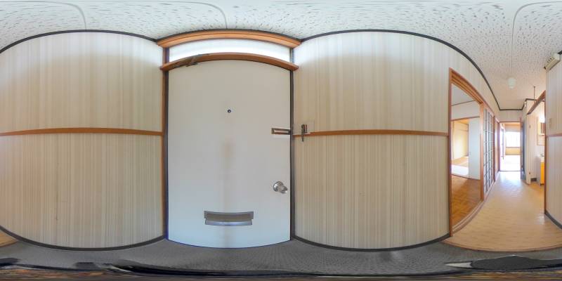 パノラマ画像玄関